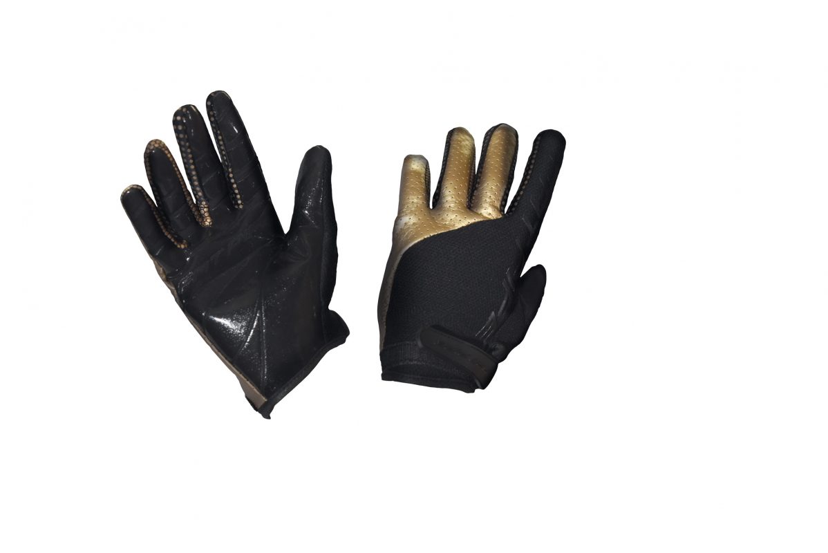 GK-GLOVES WITH SILICONE 517500 BLACK_GOLD