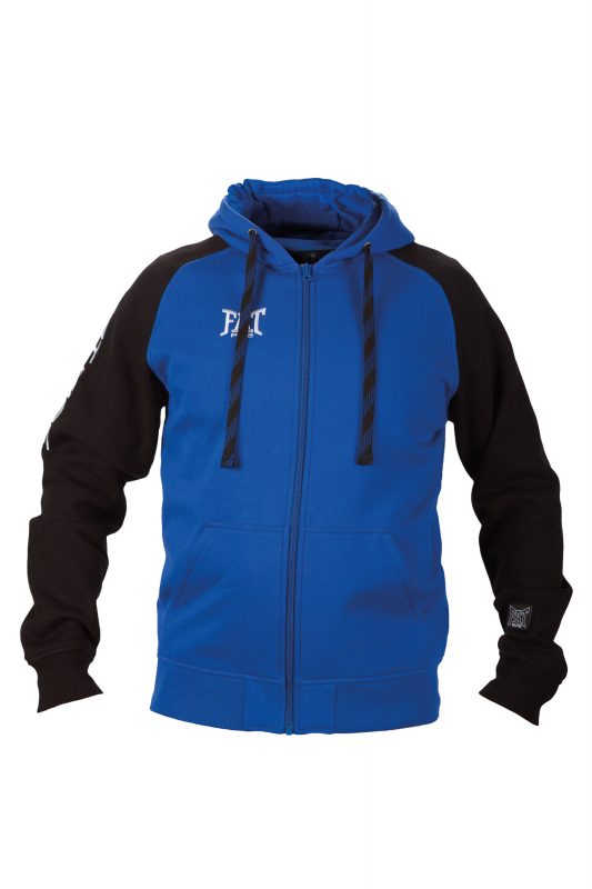 STROM-HOODED SWEAT JACKET 116104 BLUE